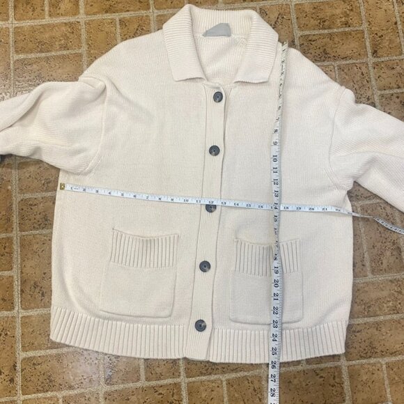 Everlane Cotton Chore Sweater Jacket - Picture 15 of 15